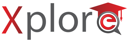 xplore logo white